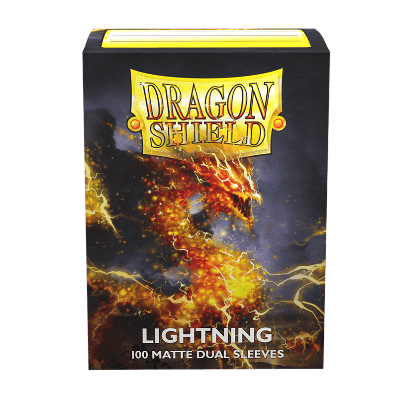 Sleeves Dragon Shield (100ct) Matte Dual : Lightning