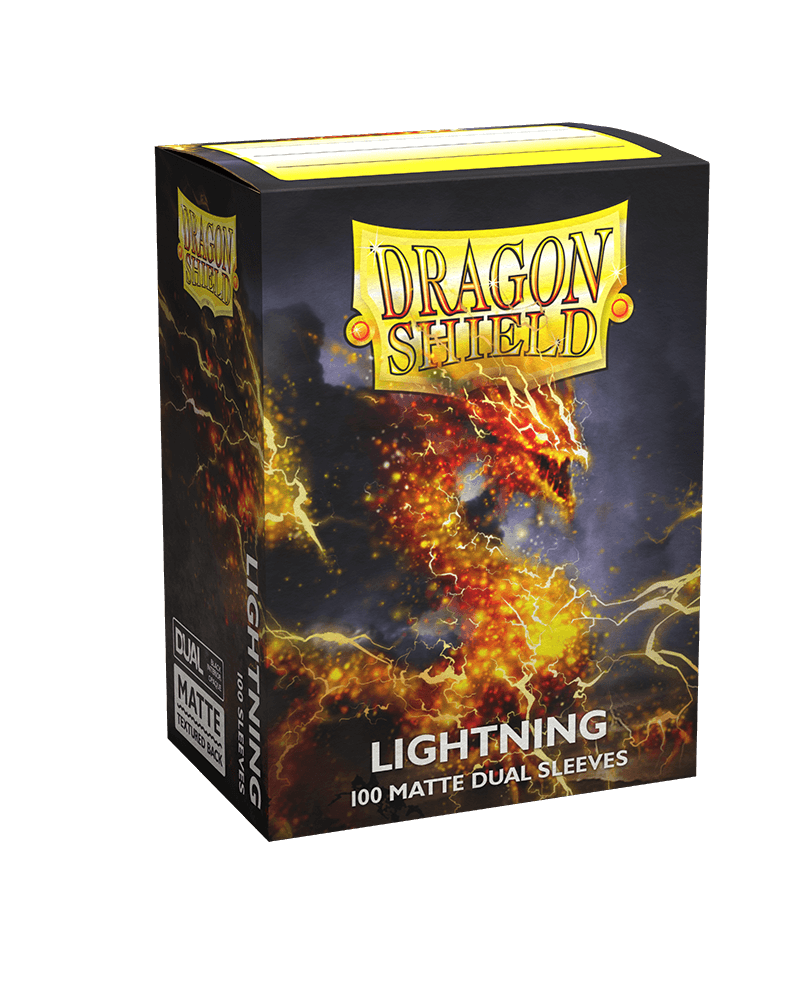 Sleeves Dragon Shield (100ct) Matte Dual : Lightning