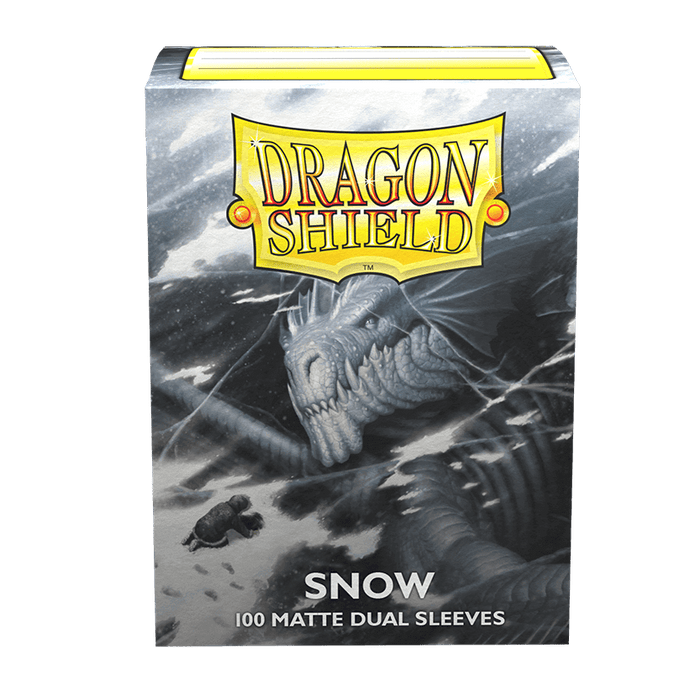 Sleeves Dragon Shield (100ct) Matte Dual : Snow