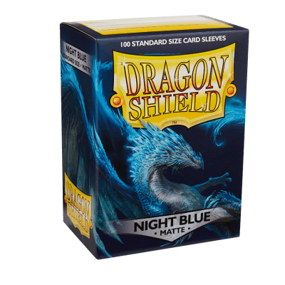 Sleeves Dragon Shield (100ct) Matte : Night Blue