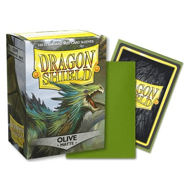 Sleeves Dragon Shield (100ct) Matte : Olive