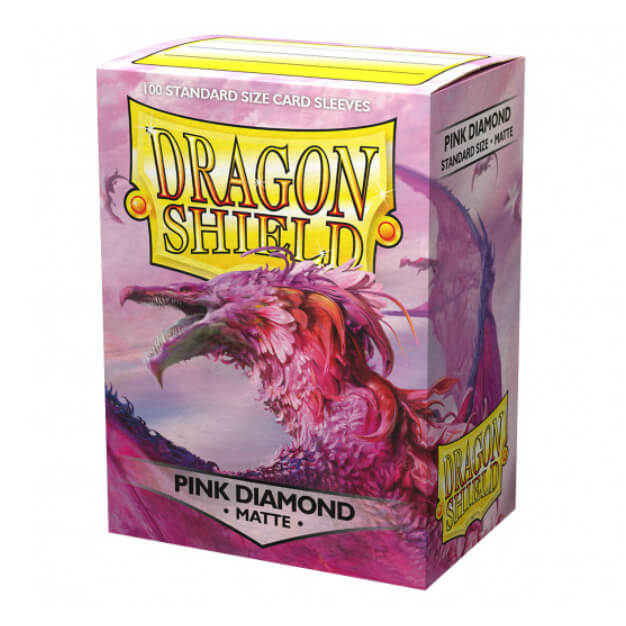 Sleeves Dragon Shield (100ct) Matte Pink Diamond