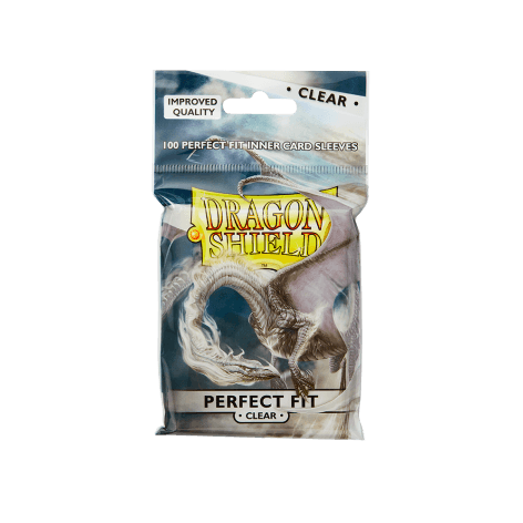 Sleeves Dragon Shield (100ct) Perfect Fit : Clear