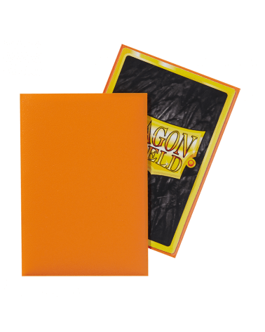 Sleeves Dragon Shield (100ct) Matte Orange