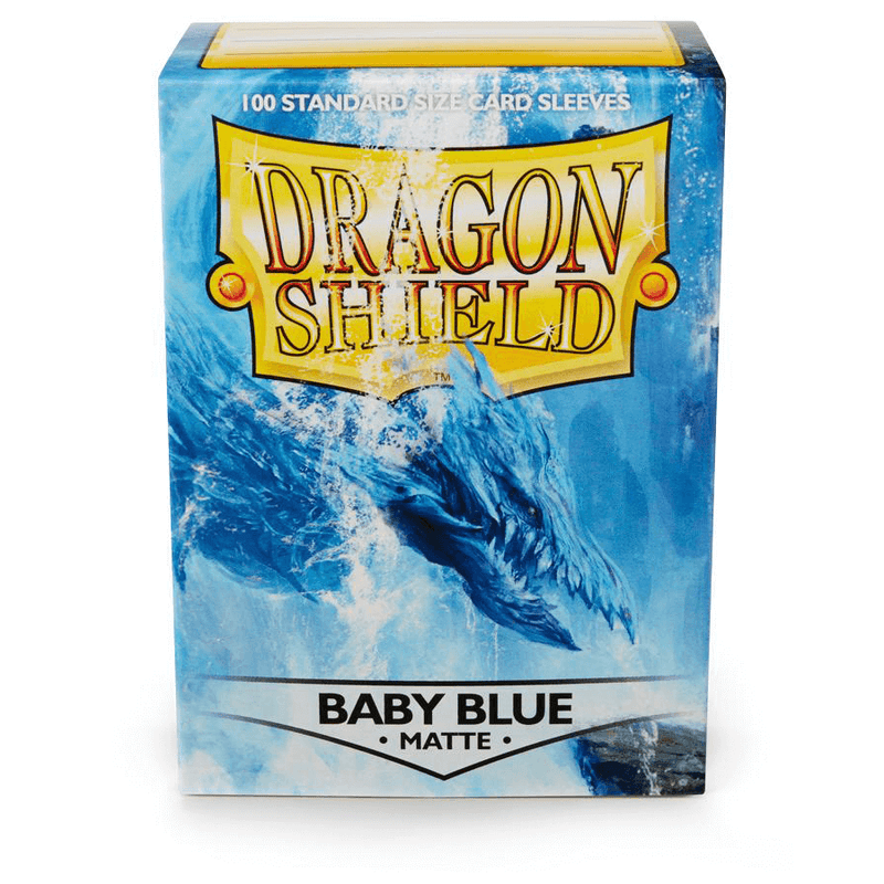 Sleeves Dragon Shield (100ct) Matte : Baby Blue Twenty Sided Sleeves Dragon Shield (100ct) Matte : Baby Blue Twenty Sided