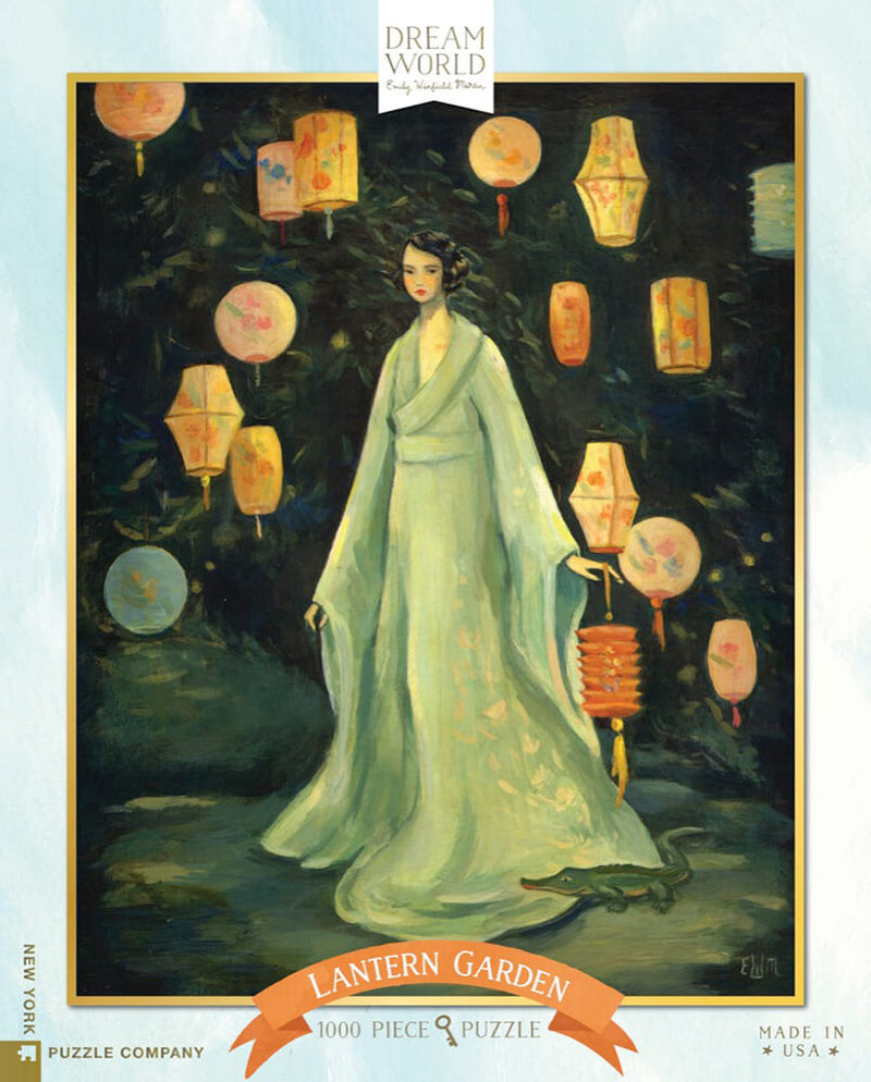 Puzzle (1000pc) Dream World : Lantern Garden