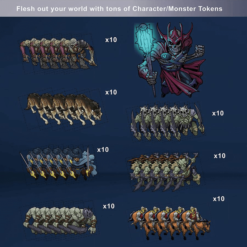 Dungeon Craft Battlemap & Terrain Volume 1