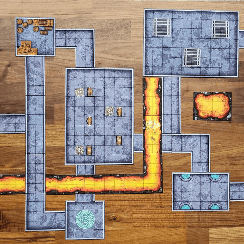 Dungeon Craft Battlemap & Terrain Volume 1
