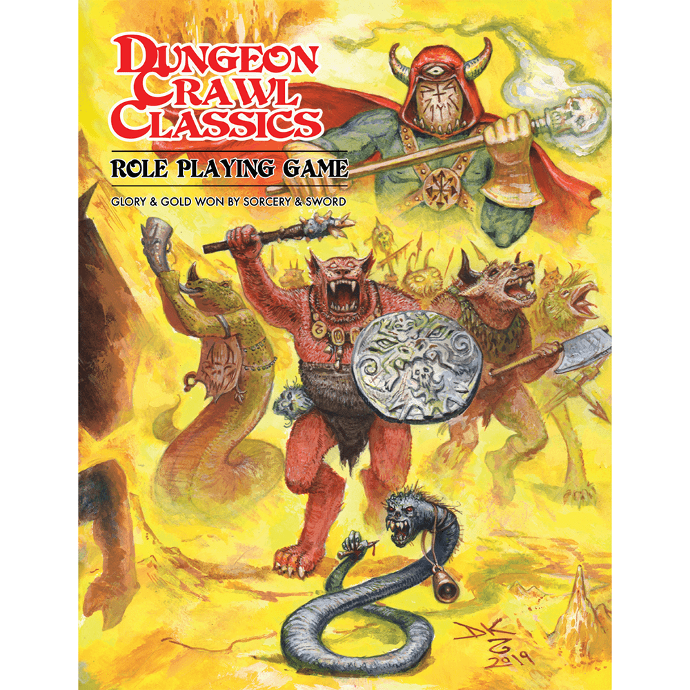 Dungeon Crawl Classics (8th ed) Core Rulebook (Beastman Soft Cover)