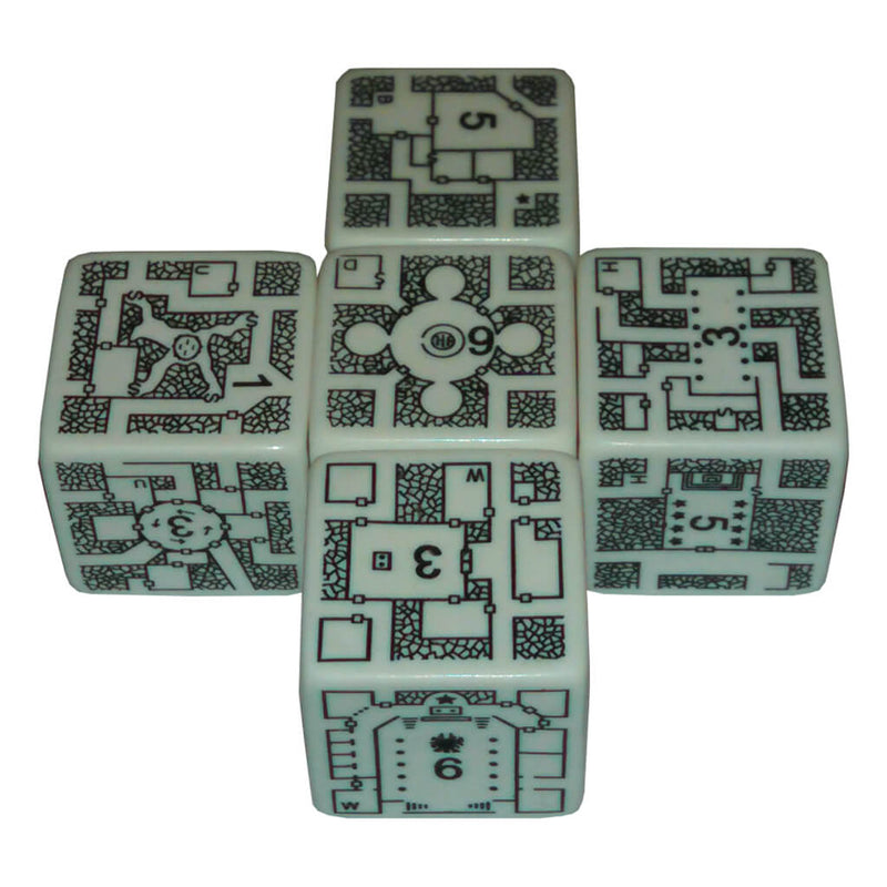 DungeonMorph Dice 5ct (25mm) Adventurer