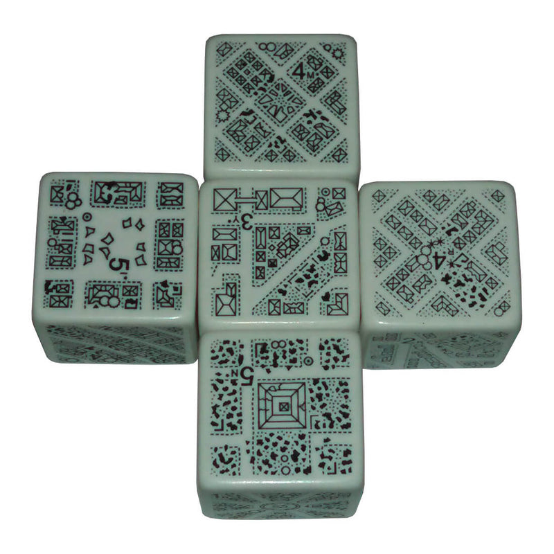 DungeonMorph Dice 5ct (25mm) Ruins
