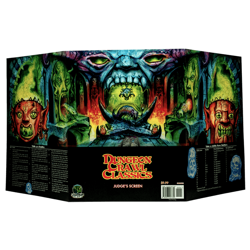 Dungeon Crawl Classics (5th ed) DM Screen