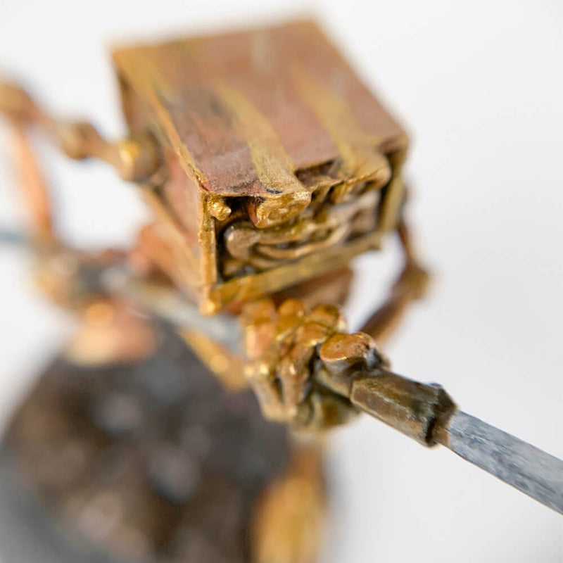 Pro Painted Miniature by Lauren Bilanko | Smiles The Giftmaker's Drone