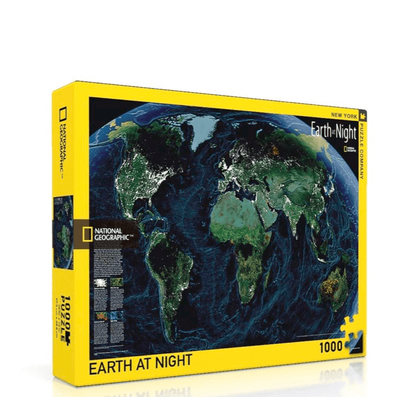 Puzzle (1000pc) National Geographic : Earth at Night