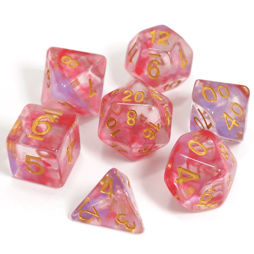 Dice 7-Set Wisp (16mm) Edda Blossom