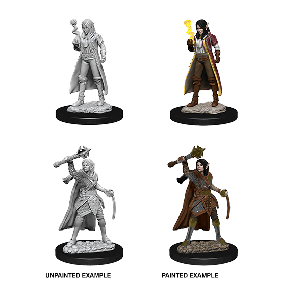 Mini - D&D Nolzur's Marvelous : Elf Cleric (Female)