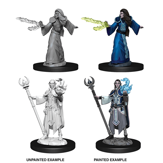 Mini - D&D Nolzur's Marvelous : Elf Wizard (Male)