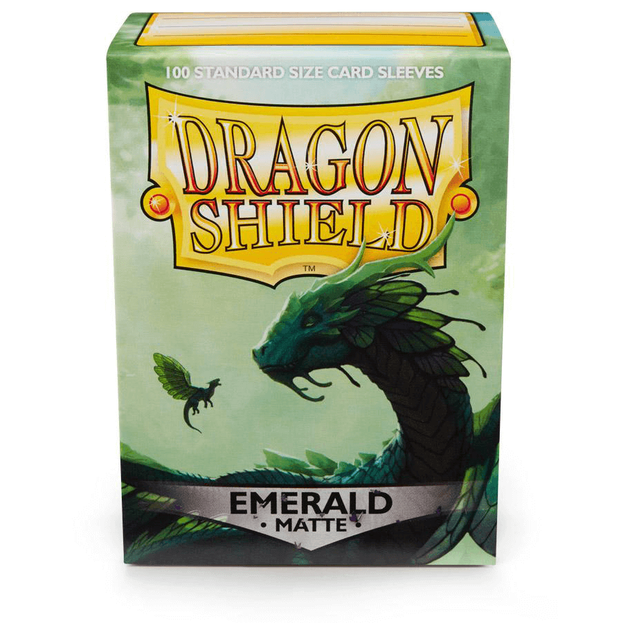 Sleeves Dragon Shield (100ct) Matte : Emerald