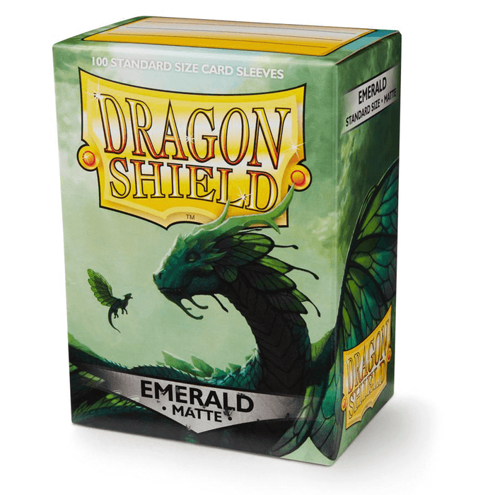 Sleeves Dragon Shield (100ct) Matte : Emerald