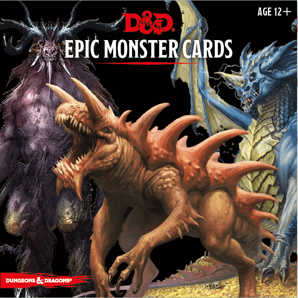 D&D (5e) Monster Cards : Epic Monster Cards