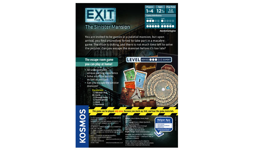 Exit : The Sinister Mansion