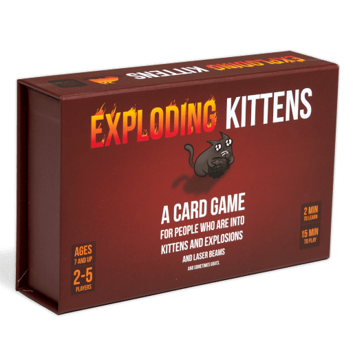 Exploding Kittens (1st ed) Meowing Box Twenty Sided Exploding Kittens (1st ed) Meowing Box Twenty Sided