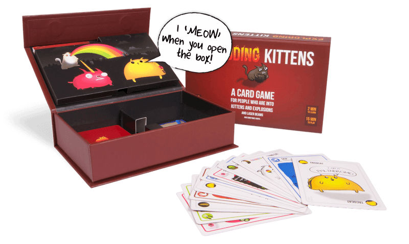 Exploding Kittens (1st ed) Meowing Box Twenty Sided Exploding Kittens (1st ed) Meowing Box Twenty Sided