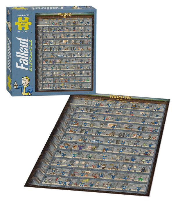 Puzzle (550pc) Fallout Perk Poster