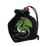 Dice Bag Fantasy(4x4x6in)  Dragon : Black / Green