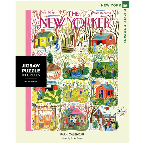 Puzzle (1000pc) New Yorker : Farm Calendar