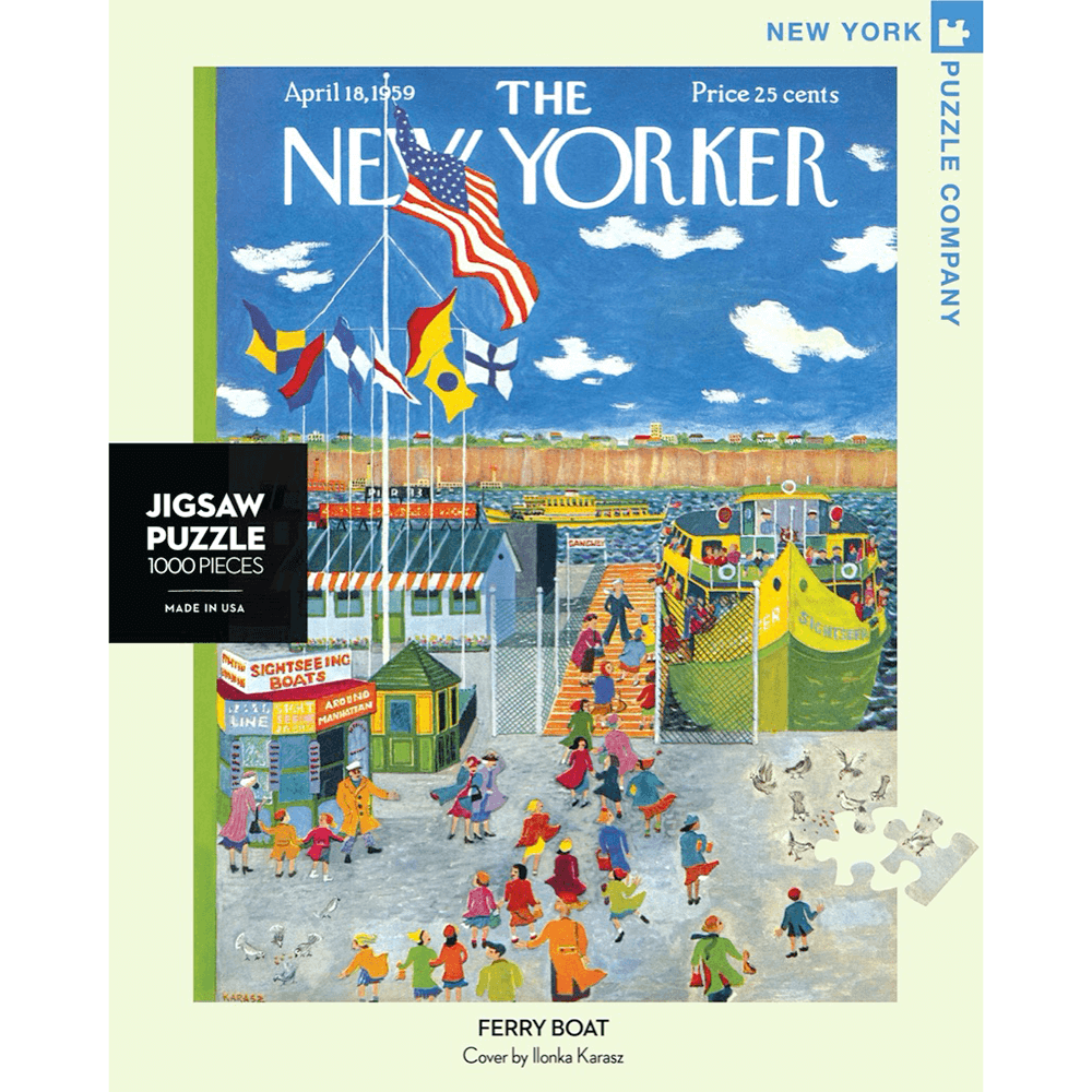 Puzzle (1000pc) New Yorker : Ferry Boat