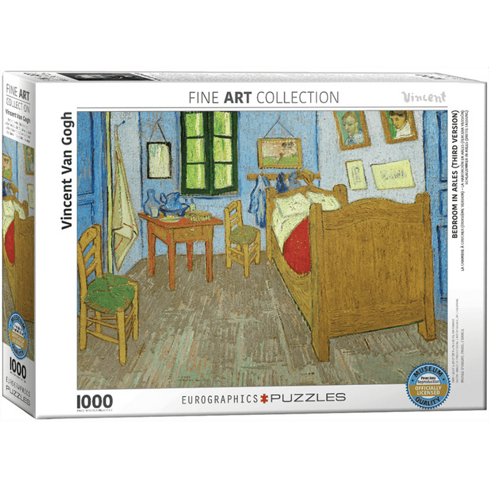 Puzzle (1000pc) Fine Art : Bedroom in Arles