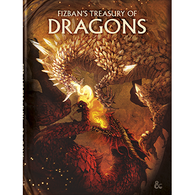 D&D (5e) Fizban's Treasury of Dragons (Alt. Art Cover)