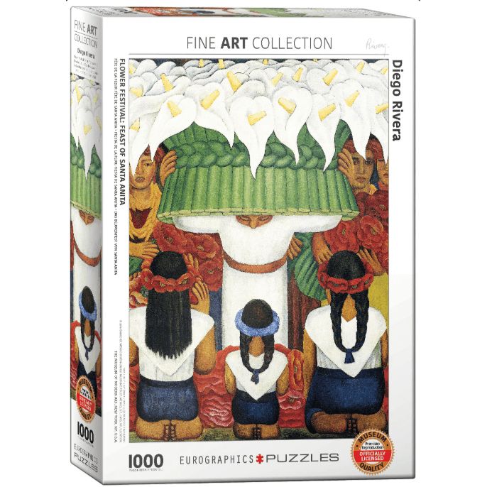 Puzzle (1000pc) Fine Art : Flower Festival Feast