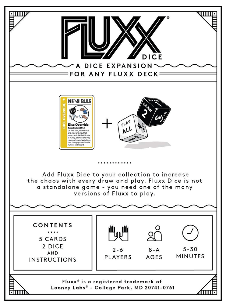 Fluxx Expansion : Dice