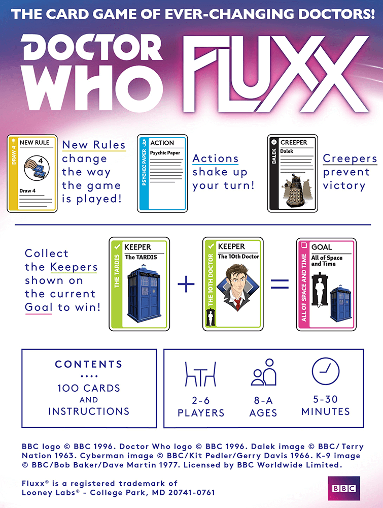 Fluxx Doctor Who