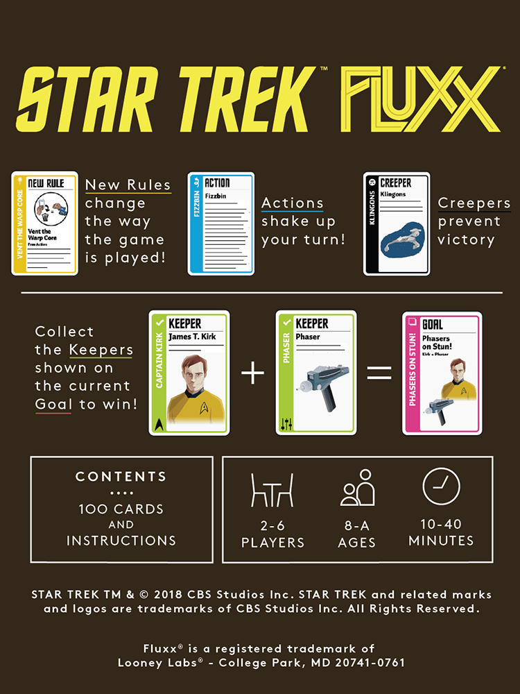 Fluxx Star Trek