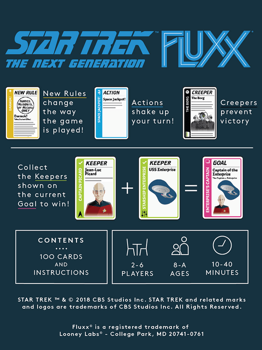 Fluxx Star Trek The Next Generation
