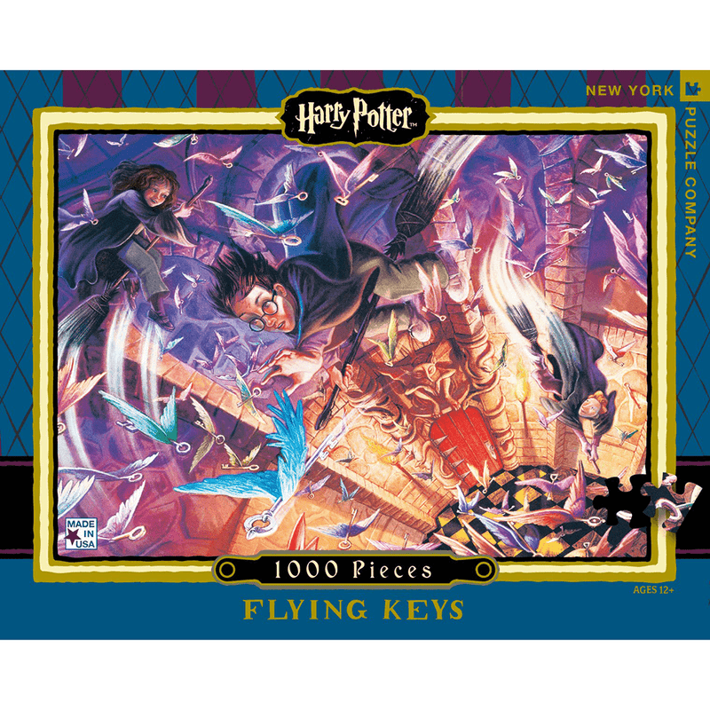 Puzzle (1000pc) Harry Potter : Flying Keys
