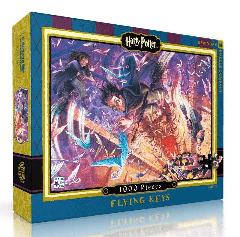 Puzzle (1000pc) Harry Potter : Flying Keys