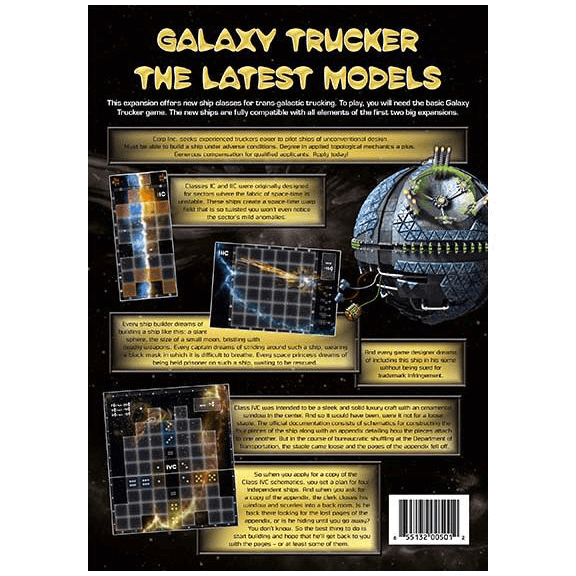 Galaxy Trucker Expansion : The Latest Models