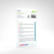 Sleeves Gamegenic Standard American (Green 59x91mm 50ct) Clear