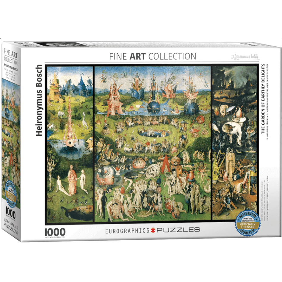 Puzzle (1000pc) Fine Art : Garden of Earthly Delights