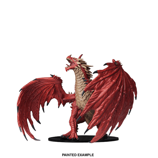 Mini - Pathfinder Deep Cuts : Gargantuan Red Dragon