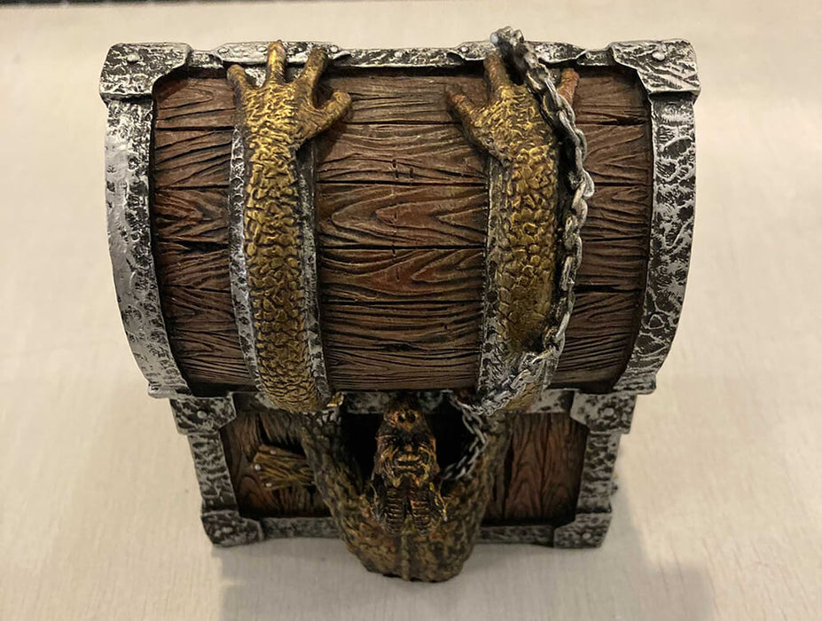 Box - Treasure Chest Resin Gargoyle