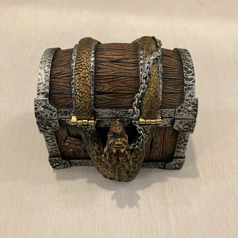 Box - Treasure Chest Resin Gargoyle