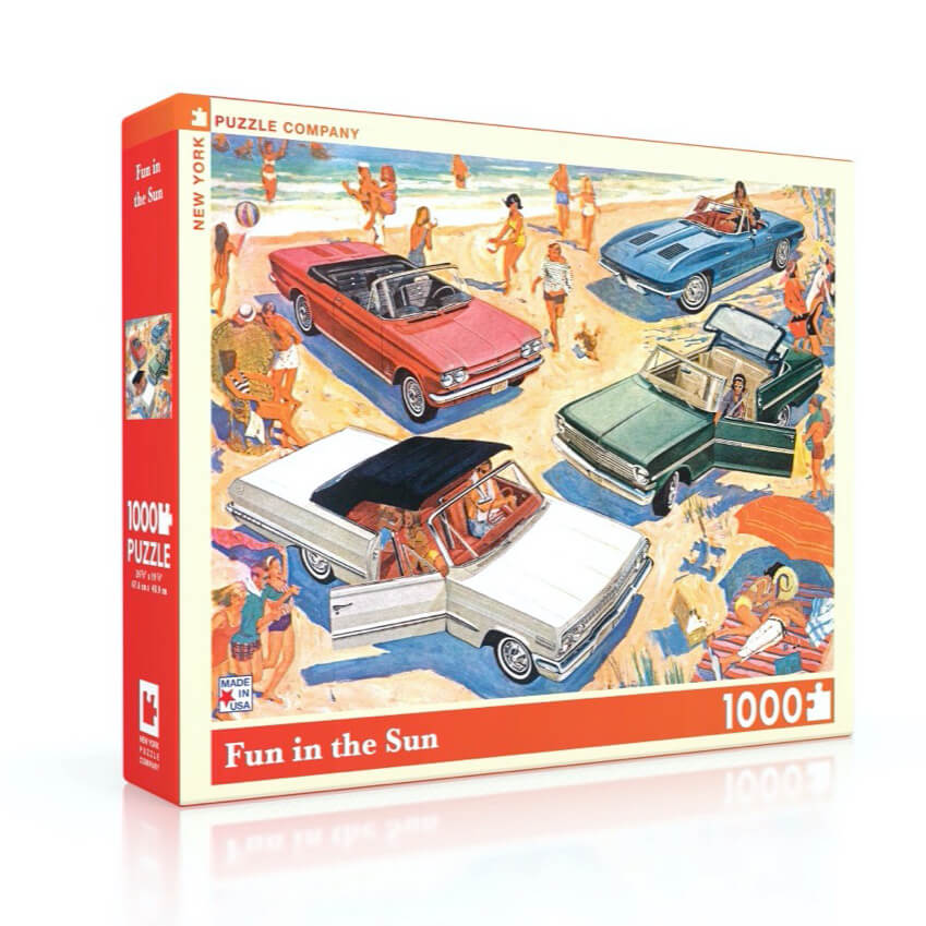 Puzzle (1000pc) General Motors : Fun in the Sun
