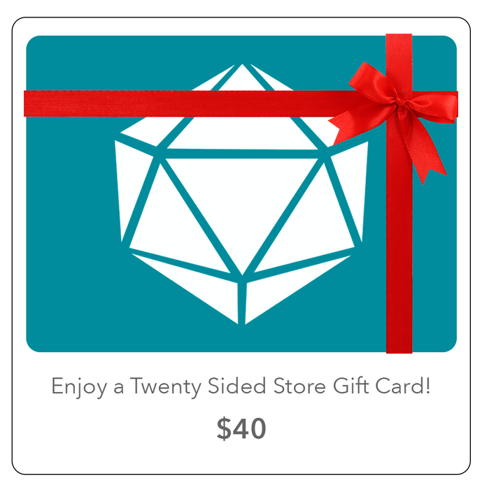 Twenty Sided Gift Card