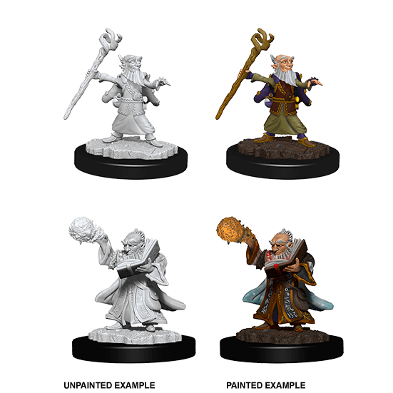 Mini - D&D Nolzur's Marvelous : Gnome Wizard (Male)