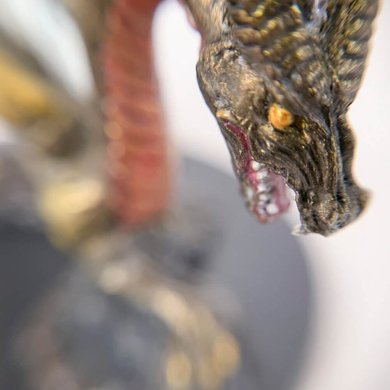 Pro Painted Miniature by Lauren Bilanko | Gold Dragon